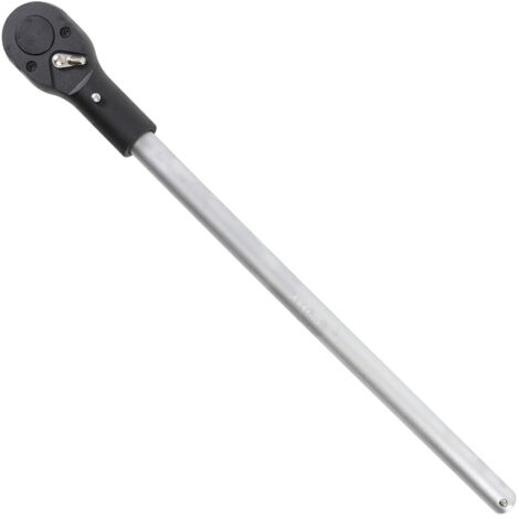 Bgs Technic – Cliquet 1 pouce pour douilles poids lourd – Acier chrome-molybdène – Longueur 550 mm – 24 dents pour usage professionnel