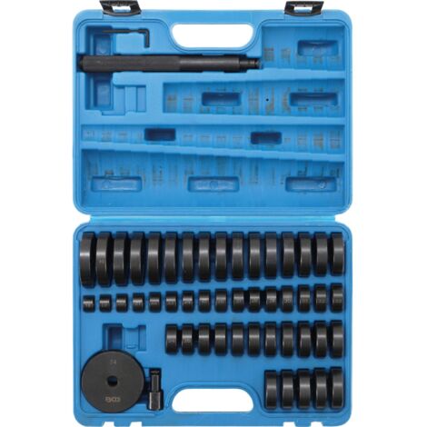 Bgs Technic – Coffret d'outils pour montage et dépose de roulements et joints spi – Dimensions rondelles 18 à 65 mm – Poignée métal 180 mm
