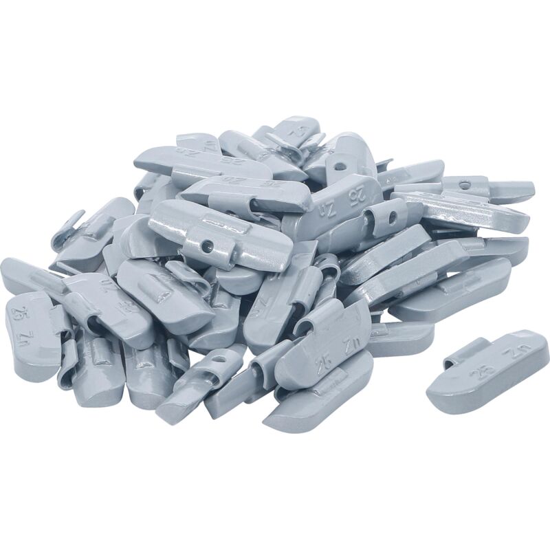 Contrapesos de equilibrado de ruedas 25 g 100 piezas