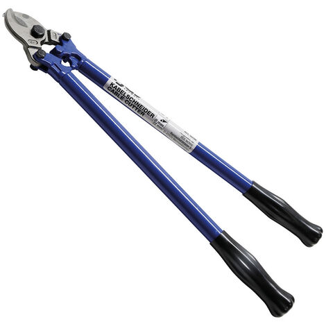 Bgs Technic – Coupe-câble 450 mm – Capacité de découpe jusqu'à 22 mm – Têtes en acier chrome-vanadium – Arêtes trempées HRC 58-62