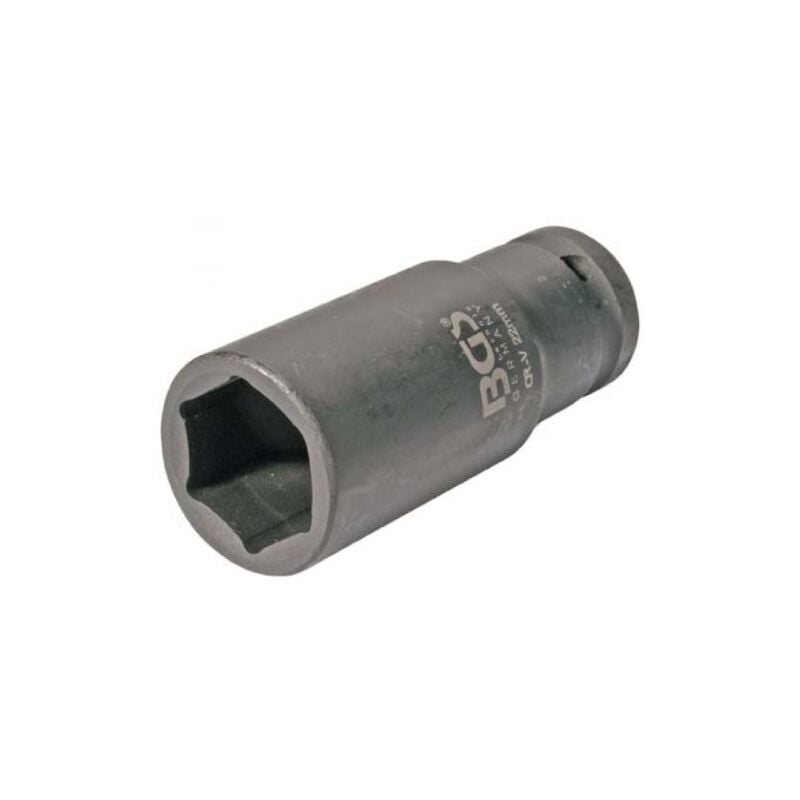 Bgs Technic - douille à choc 22 mm 1/2'' longue hexagonale
