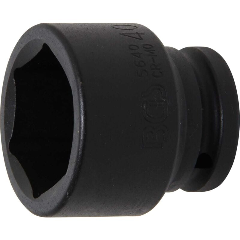 Douille à choc, six pans 20 mm (3/4'') 40 mm bgs 5640