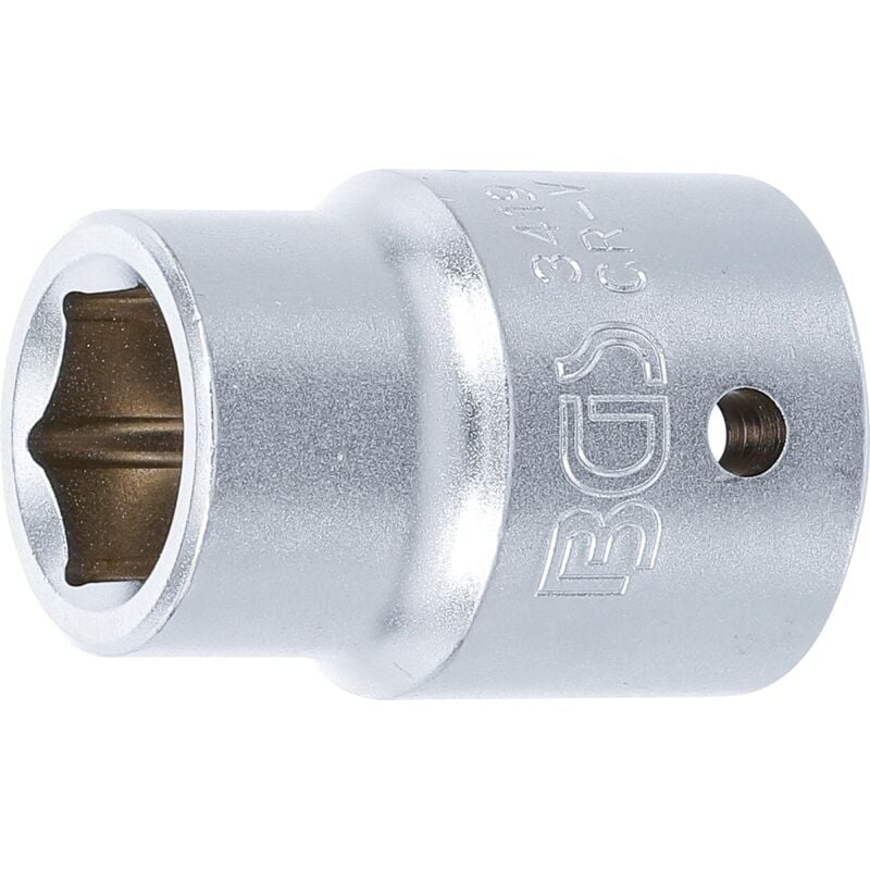 Douille pour clé, six pans 20 mm (3/4'') 19 mm bgs 3419