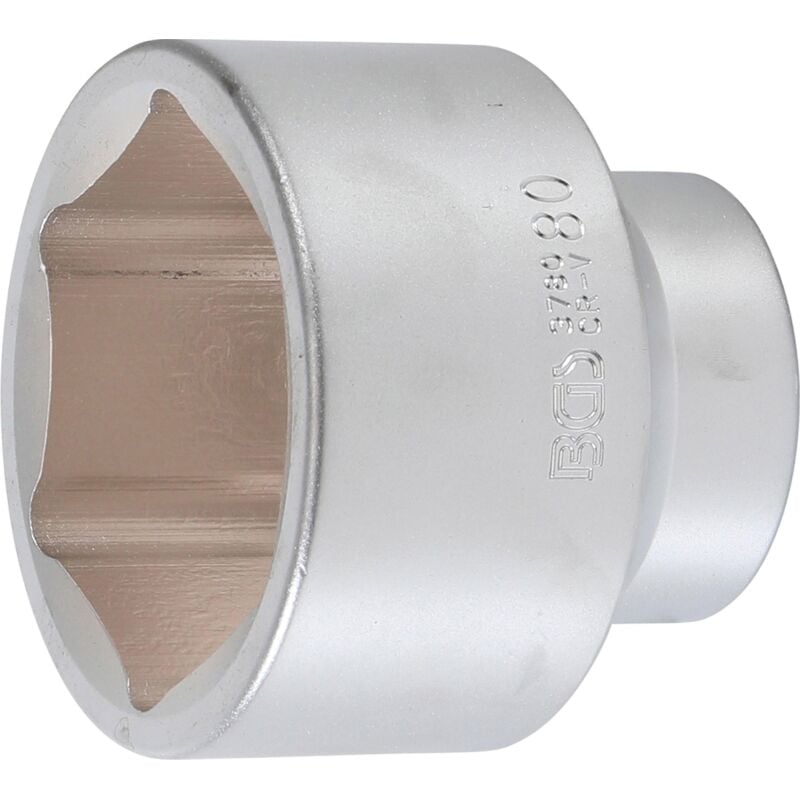 Douille pour clé, six pans 25 mm (1") 80 mm