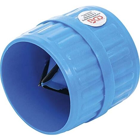 Bgs Technic – Ébavureur extérieur/intérieur 8336 – 3 lames pour cuivre, plastique dur, métal léger – Diamètre max 35 mm – Emballage mural