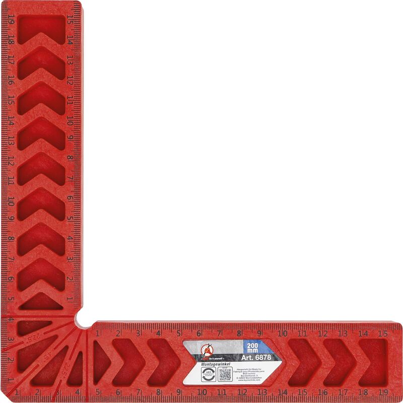 Bgs Technic - querre de montage fibre de verre 200MM bgs diy 6878