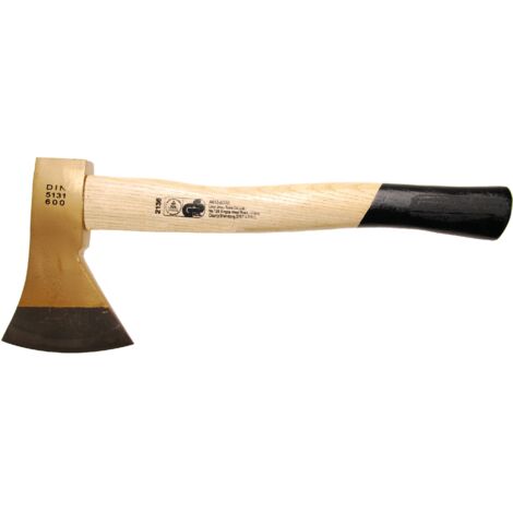 Bgs Technic – Hachette 600 g – Manche en frêne laqué – Acier pour fendre bois dur – Longueur 365 mm – 2136