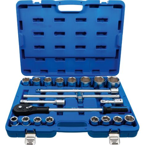 BGS TECHNIC Innensechskant-Satz - 20 mm (3/4") - 21 Stück - 1207