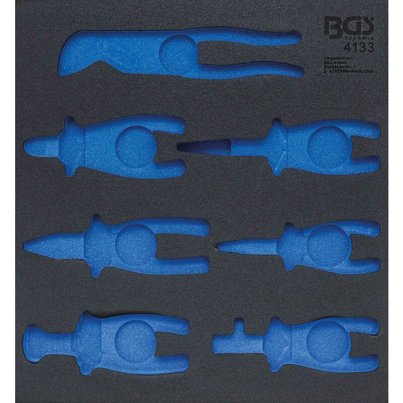 Bgs Technic - insert de servante d'atelier 2/3, vide pour art. 4133 bgs 4133-1