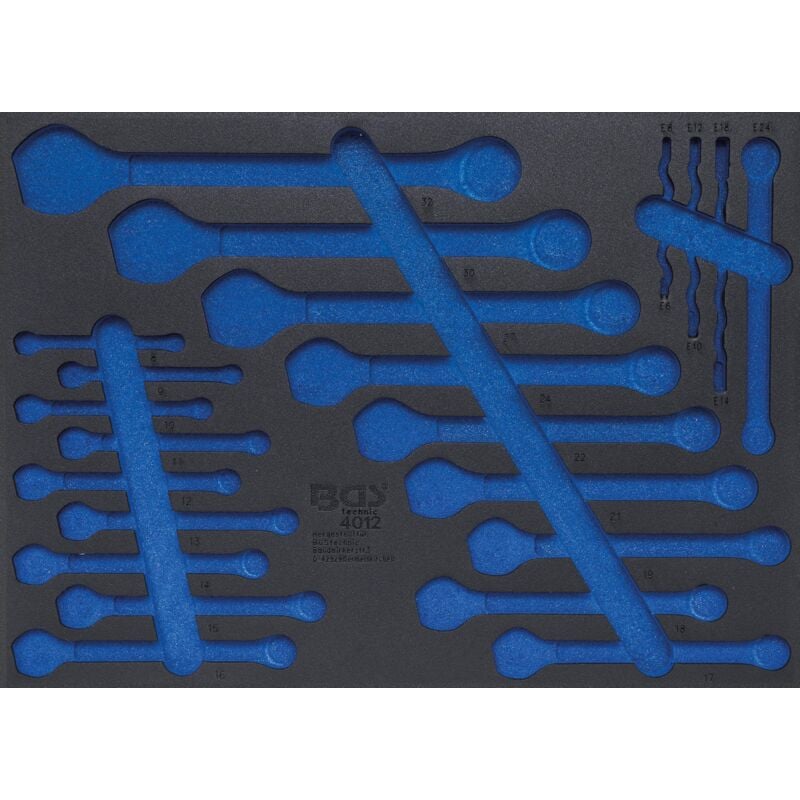 Bgs Technic - Insert de servante d'atelier 3/3 vide pour art. 4012