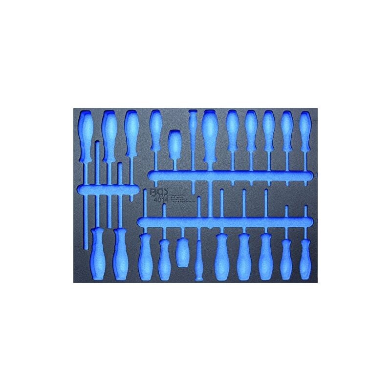 Bgs Technic - 4014-5BGS 3/3CHARIOT insert pour tournevis, vide