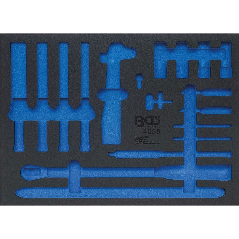 Bgs Technic - insert de servante d'atelier 3/3 vide pour ART.4035 bgs 4035-1