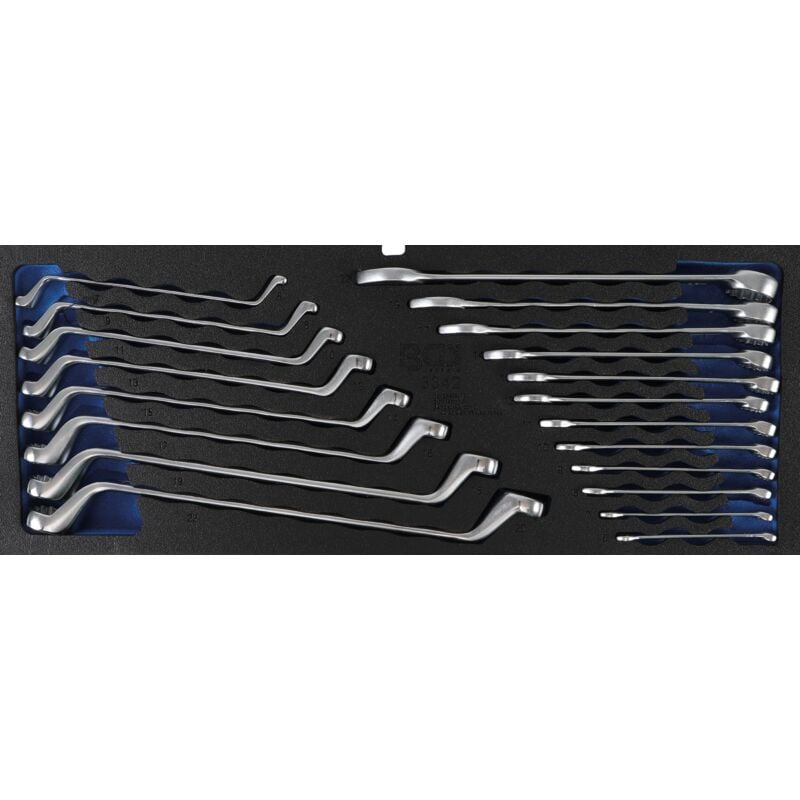 Insert pour art. 3312 : Jeu de clés annulaires/mixtes 20 pièces