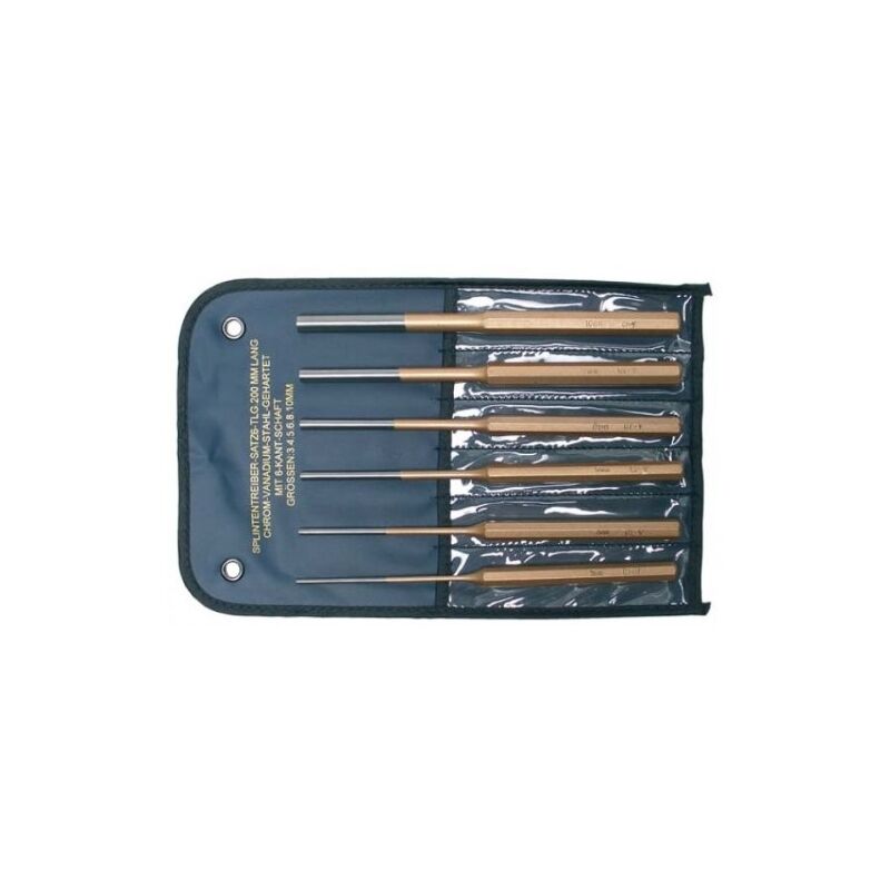 Bgs Technic - chasse-goupille de 2, 5-8 mm, 200 mm, 6 pièces