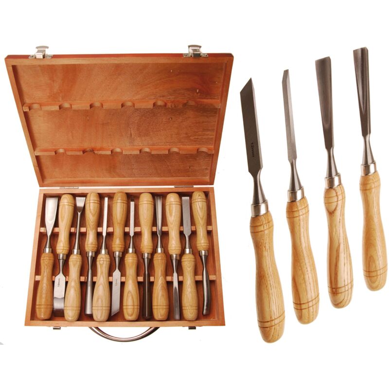 Jeu de ciseaux à bois 12 pièces