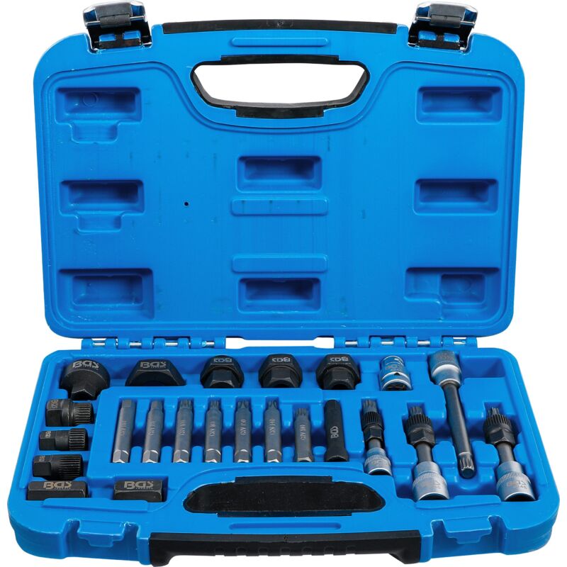 Bgs Technic - Jeu de clés à embouts et douilles pour alternateur 23 pièces