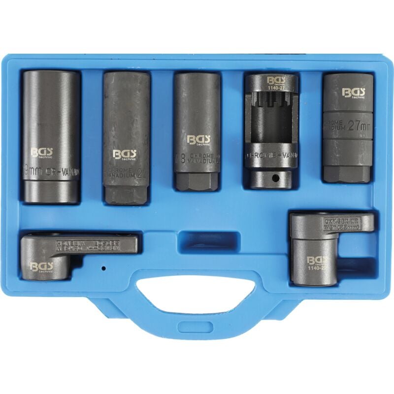 Bgs Technic - Jeu de douilles spéciale pour sonde Lambda 7 pièces