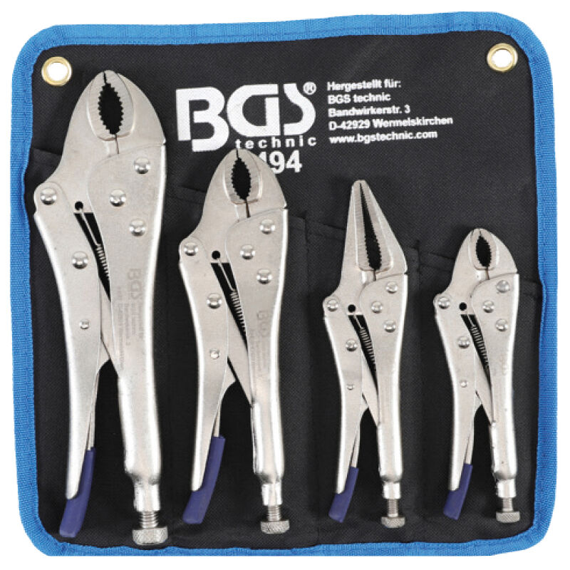 Jeu de 4 pinces étau