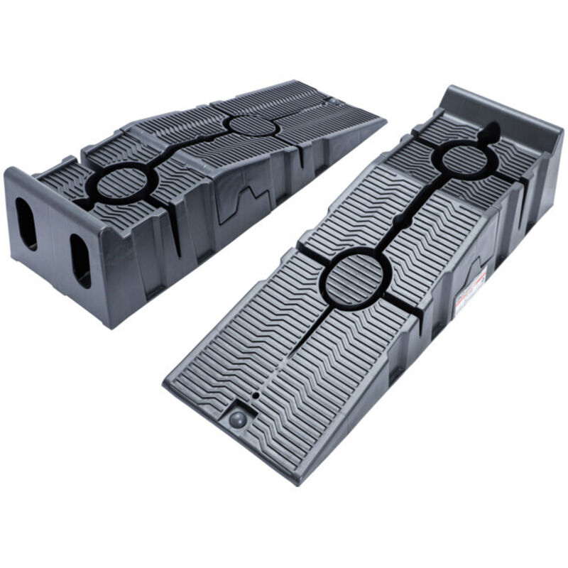 BGS Jeu de rampes d'accès en plastique extra hautes 2 pièces - 3037