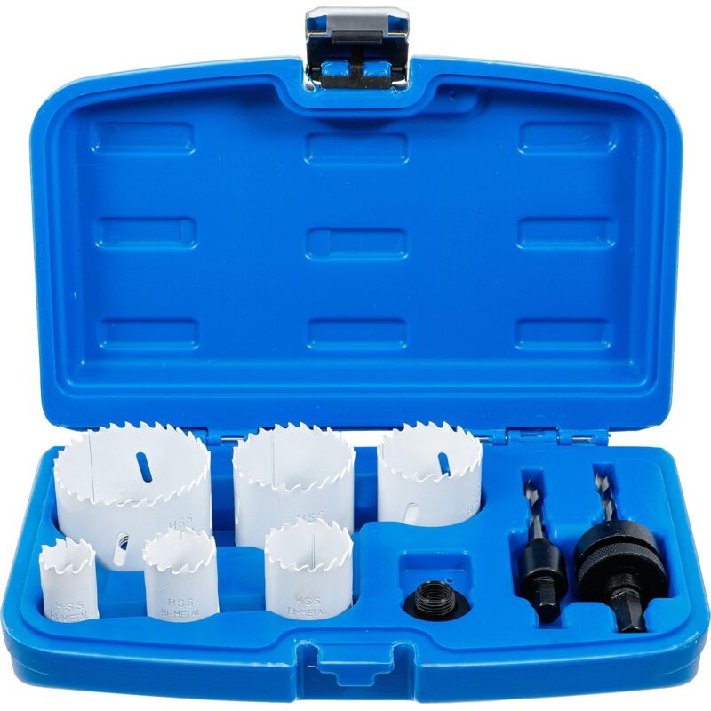 Bgs Technic - Jeu de scies-cloches ø 22 - 65 mm profondeur 40 mm 8 pièces