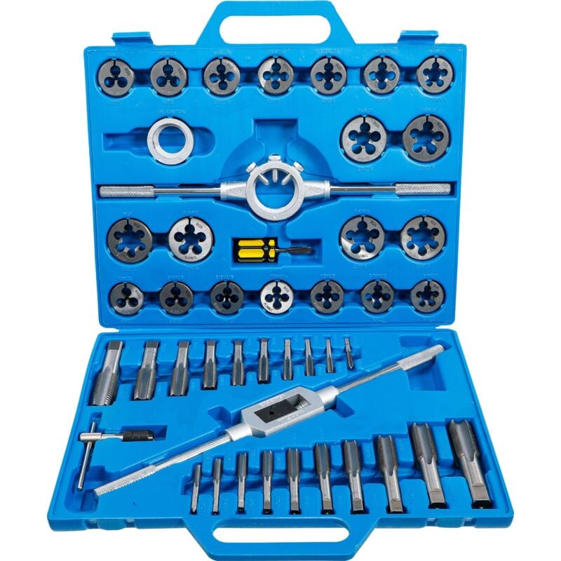 Bgs Technic - Jeu de tarauds en pouces 1/4' - 1' 45 pièces