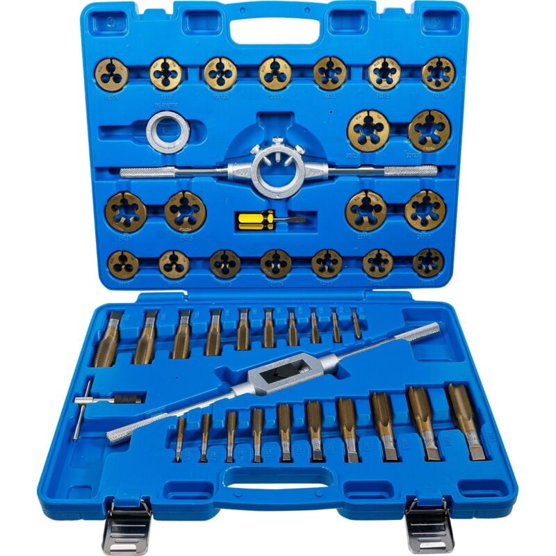 Bgs Technic - Jeu de tarauds traitement au Tin M6 - M24 45 pièces