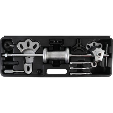 Bgs Technic – Jeu d’extracteurs universels à marteaux à inertie 16 pièces – Masse à inertie 2,3 kg – Pour démontage moyeux 4/5 trous – Accessoires inclus