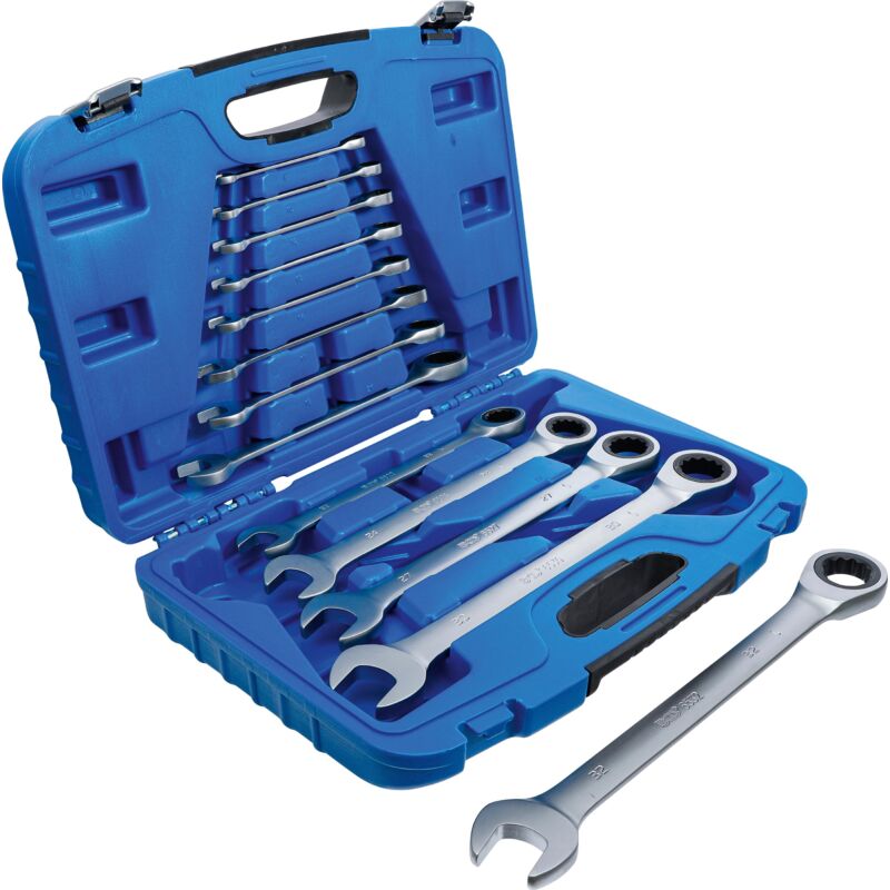 

BGS technic Juego de llaves combinadas con carraca | SW 8 - 32 mm | 13 piezas