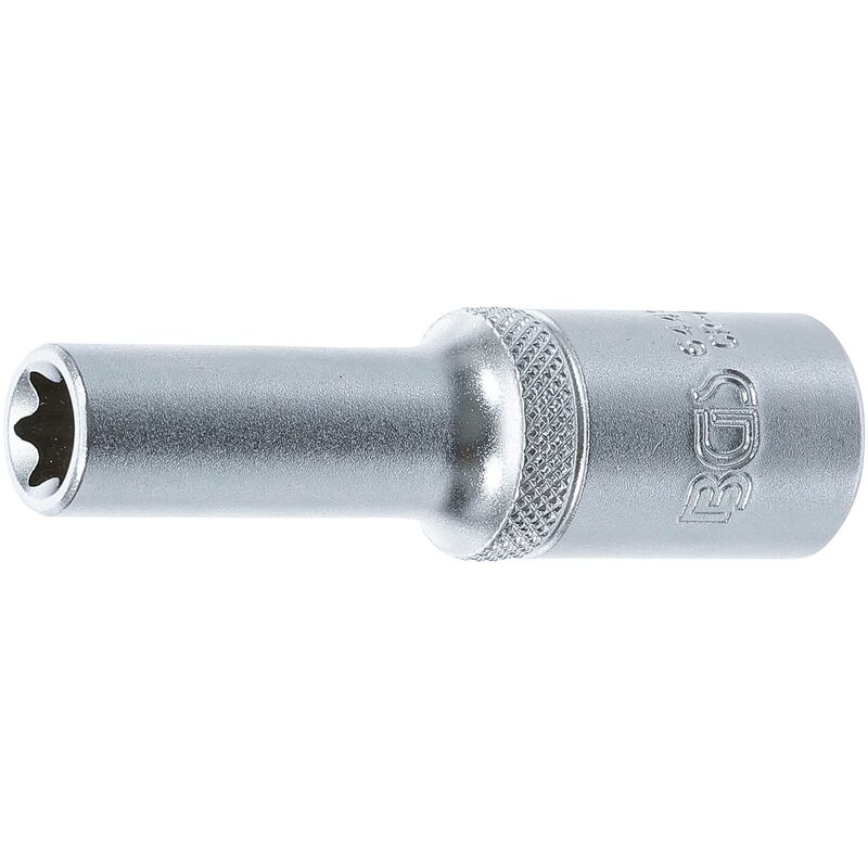 

Llave de vaso E-Torx, larga | entrada 12,5 mm (1/2') | E12 - Bgs Technic