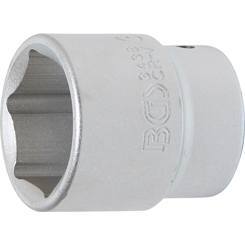 Bgs Technic - Llave de vaso hexagonal entrada 20 mm (3/4') 38 mm