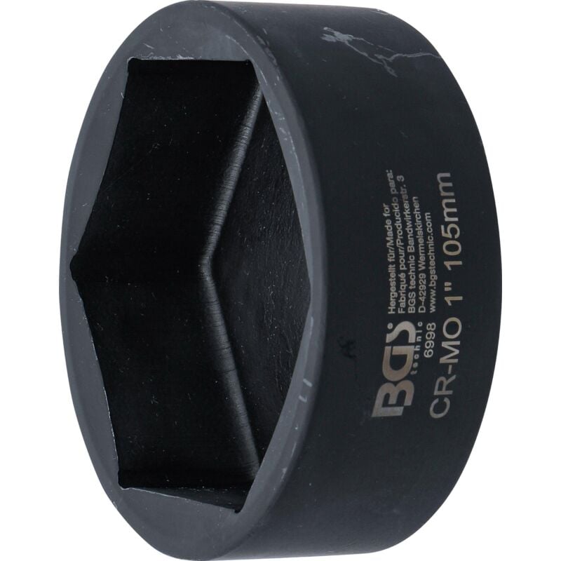

Llave para tuercas de cubo | hexagonal| para DAF, Volvo | 105 mm - Bgs Technic
