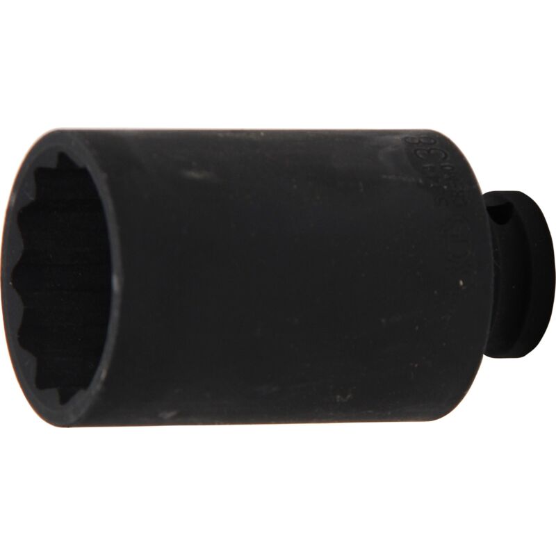 Llaves de vaso impacto 12 caras, largo entrada 12,5 mm (1/2') 38 mm