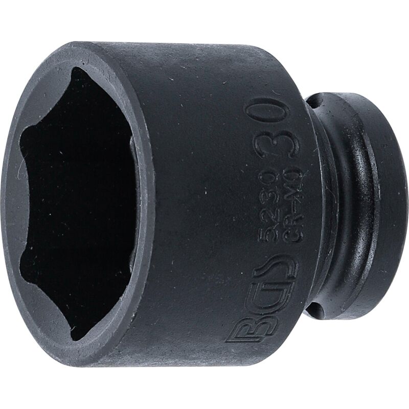 Llaves de vaso impacto hexagonal entrada 12,5 mm (1/2') 30 mm