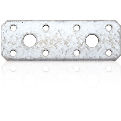 BGS TECHNIC Lochplatten-Verbinder, 100x35x2,5 mm