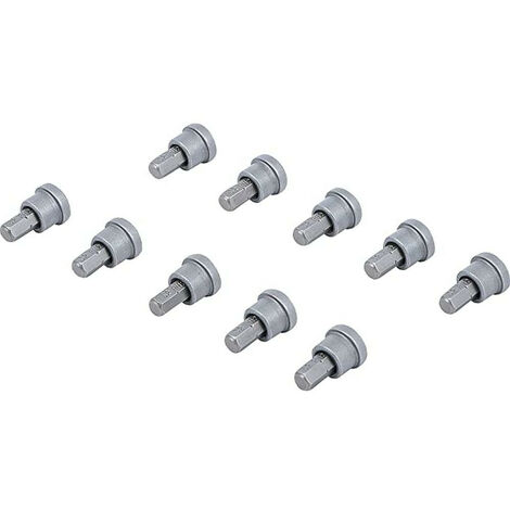 Bgs Technic – Lot de 10 embouts PH2 6,3mm (1/4') – Butée de profondeur pour vissage précis dans placo et contre-plaqué – Longueur 25mm