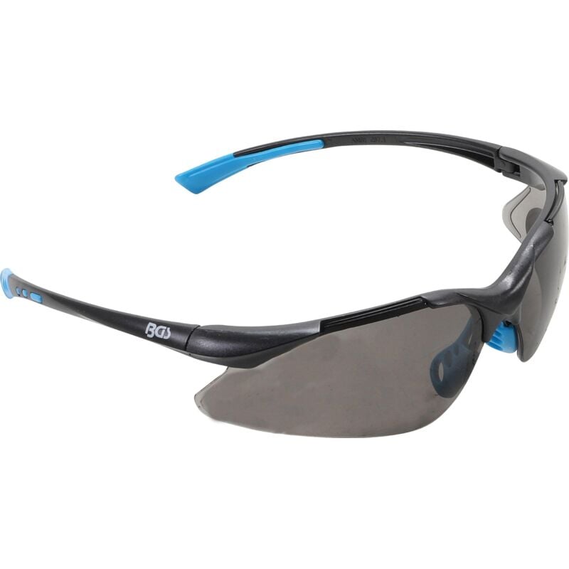 Bgs lunettes de protection teintées gris, BGS-3628