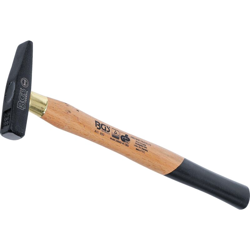 

BGS technic Martillo de mecánico | mango de madera | DIN 1041 | 100 g