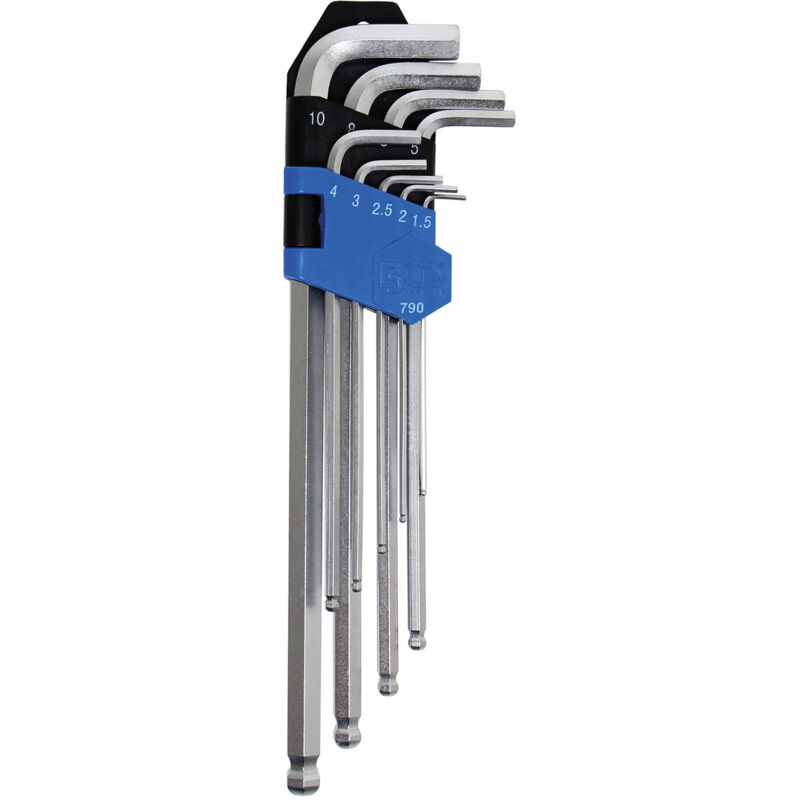 Image of Maschio 6 brugole btr testa a sfera metrica pro - Bgs Technic