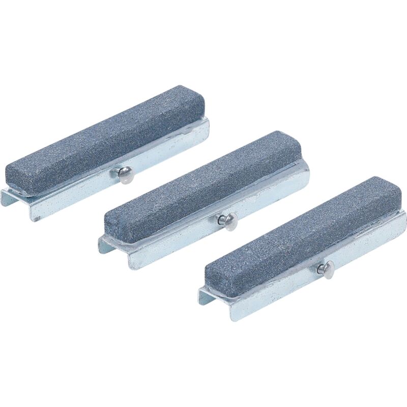 Bgs Technic - Mordazas de repuesto para lapeador 1156 Mordazas 50 mm k 220 3 piezas