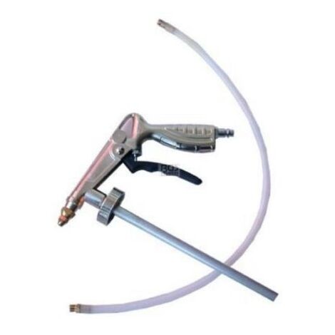 Bgs Technic – Pistolet pneumatique pour protection dessous de caisse – Tuyau flexible 500mm – Consommation 300 l/min – 3203