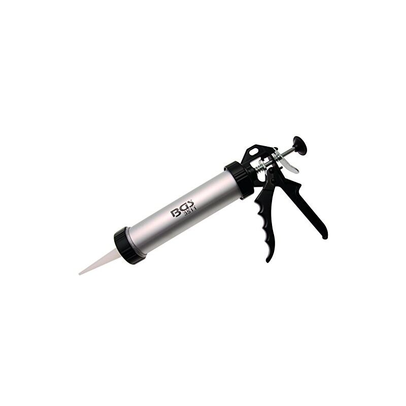 Pistolet pour cartouche silicone 220 mm en alu - Bgs Technic