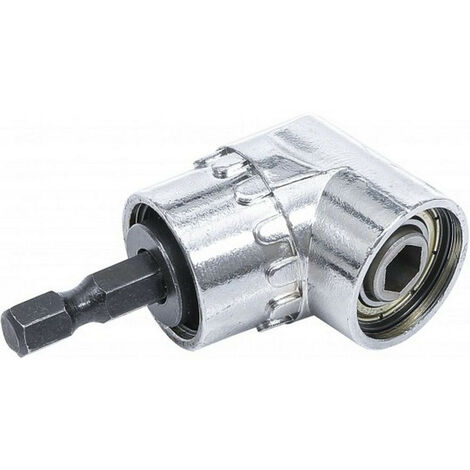Bgs Technic – Porte-embout angulaire 6 pans 1/4 pour visseuse – Hauteur 37 mm – Libération rapide – Pour espaces restreints