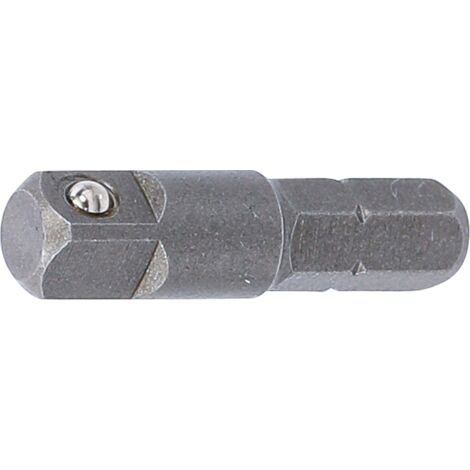 Bgs Technic Pro+ 8202 - Adattatore Da Testa Quadrata A Esagonale 1/4, 30 Mm