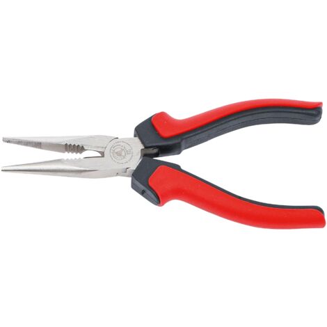 Bgs Technic Pro - Pinza A Becchi Lunghi Dritti, 160 Mm