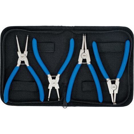 Bgs Technic Pro+ - Set 4 Pinze Per Anelli Di Sicurezza, 150 Mm