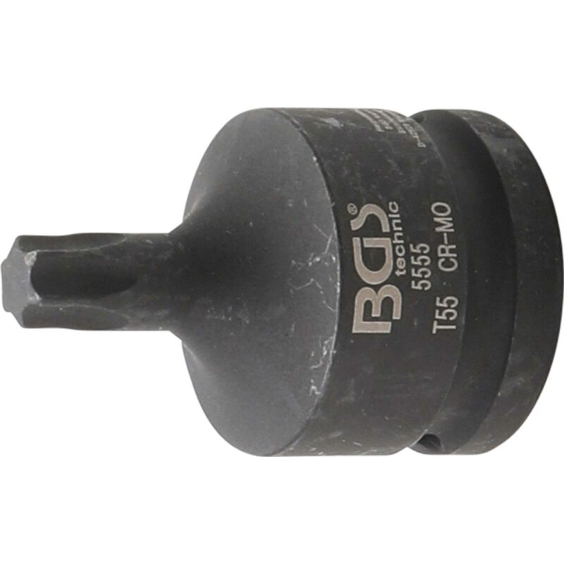 

Bgs 5555 | Punta De Vaso De Impacto | 20 Mm (3/4') | Perfil En T (Para Torx) T55