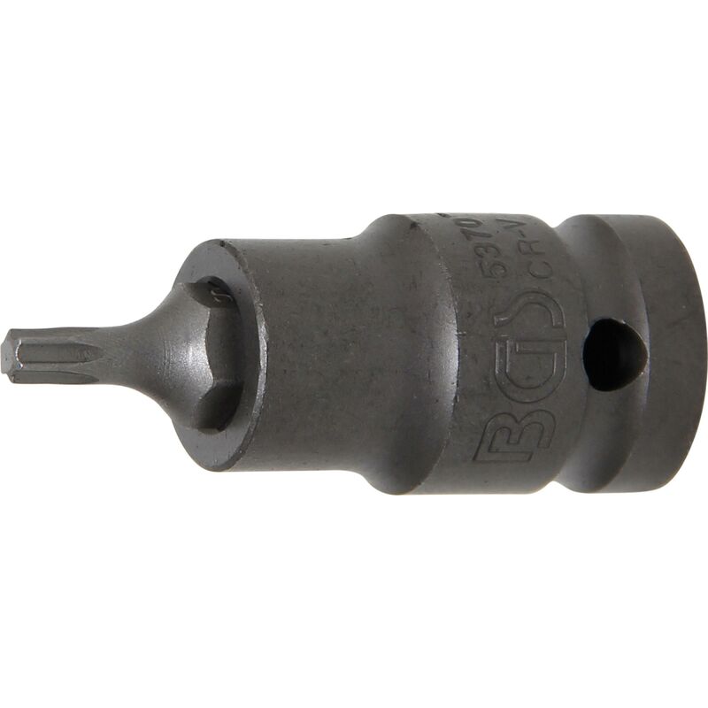 

Punta de vaso de impacto | entrada 12,5 mm (1/2') | perfil en T (para Torx) T25 - Bgs Technic