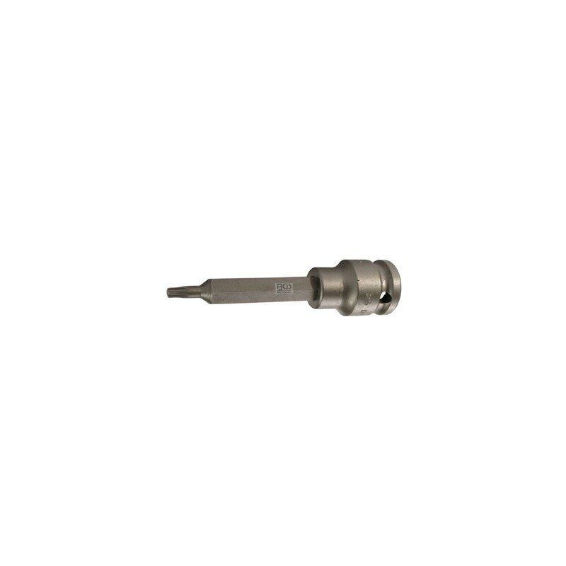 

Bgs 5469 | Punta De Vaso De Impacto | Longitud 100 Mm | Entrada 12,5 Mm (1/2') | Perfil En T (Para Torx) T20