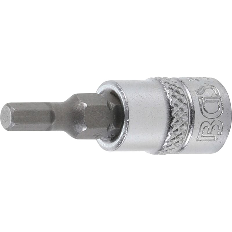 

BGS technic Punta de vaso | entrada 6,3 mm (1/4") | hexágono interior 4 mm