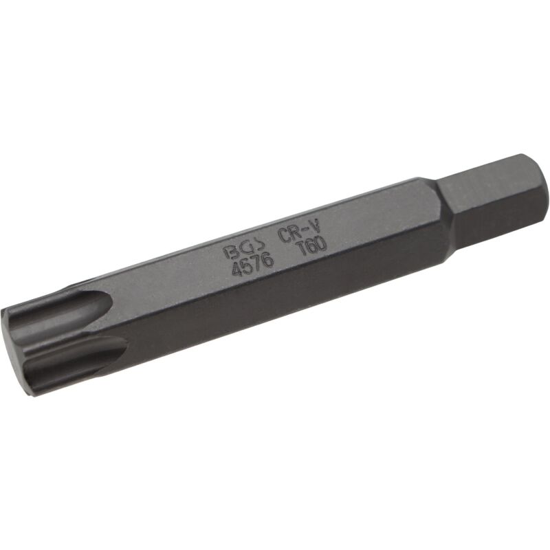 

Punta | longitud 75 mm | entrada 14 mm | perfil en T (para Torx) T60 - Bgs Technic